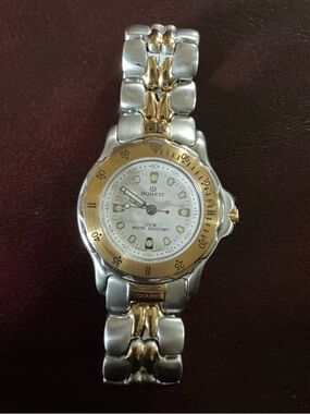 Burett Two-Tone Gold & Silver Watch